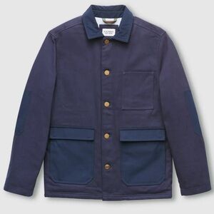 (NEW) G. H. Bass Brant Work Jacket in Navy - Men’s Size Small